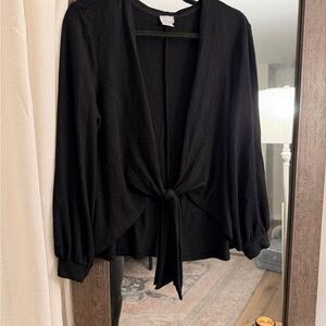 Chico's Classic Black Knit Top